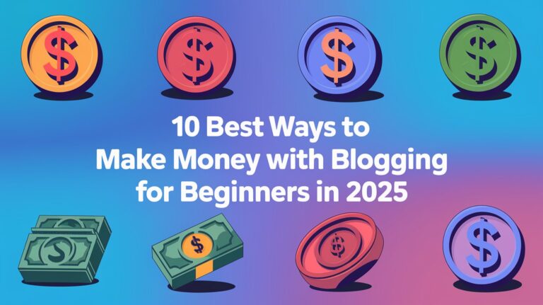 10 Best Ways to Make Money with Blogging for Beginners in 2025